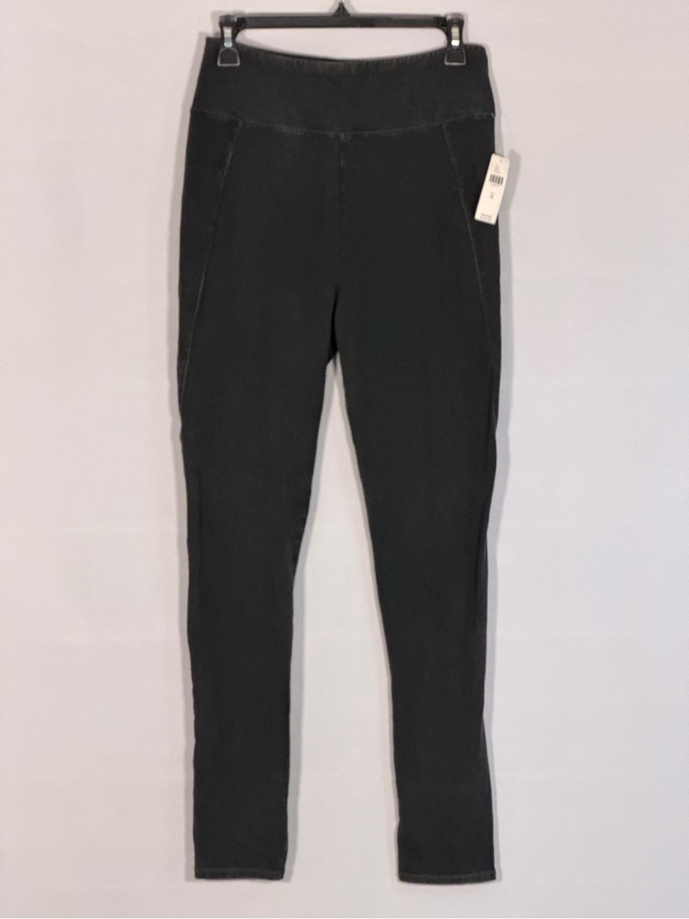 NWT Anthropologie Saturday Sunday Black Pull-On Skinny Pants Size M